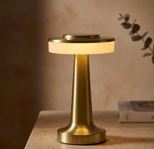 Lampe tactile HALO — finition Gold